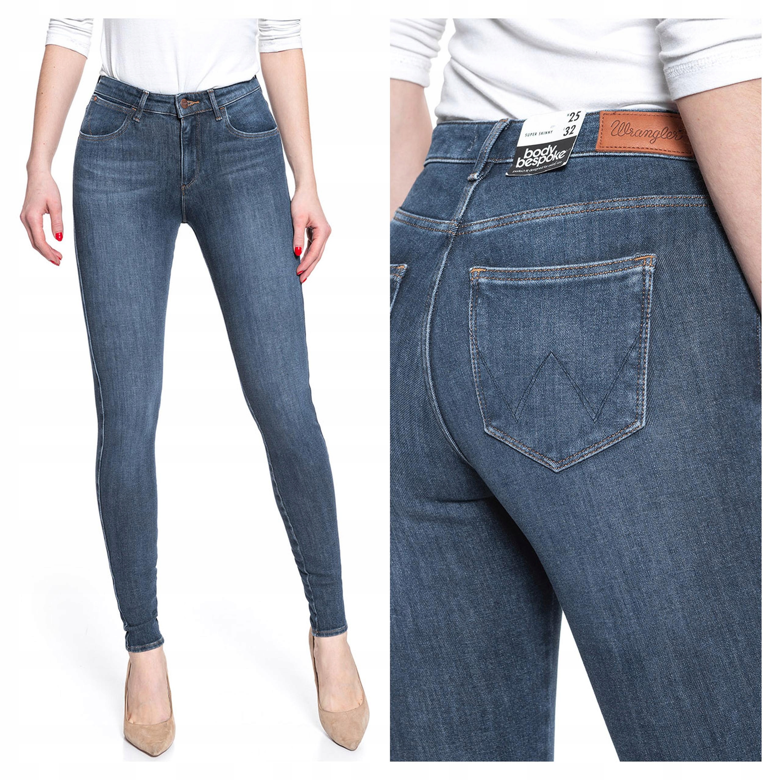 Wrangler Skinny Dámské Džínové Kalhoty W25 L32