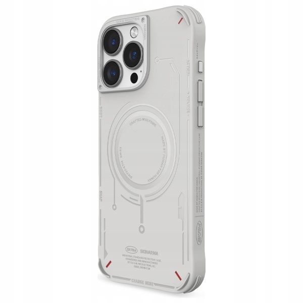 Zadní Kryt Skinarma pro Apple iPhone 16 Pro šedý