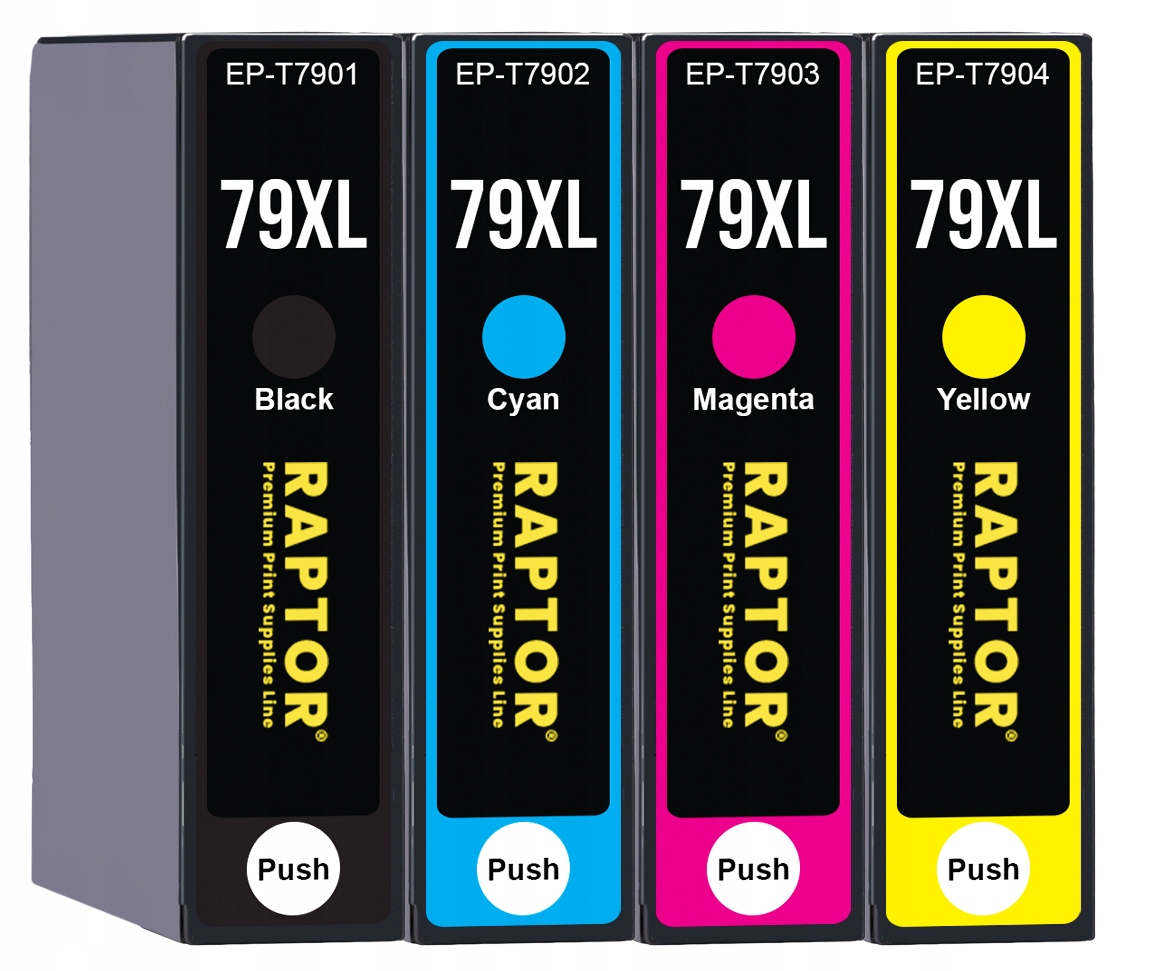 

4x Tusz Do Epson 79XL WF-5620DWF WF-5690DWF T7901