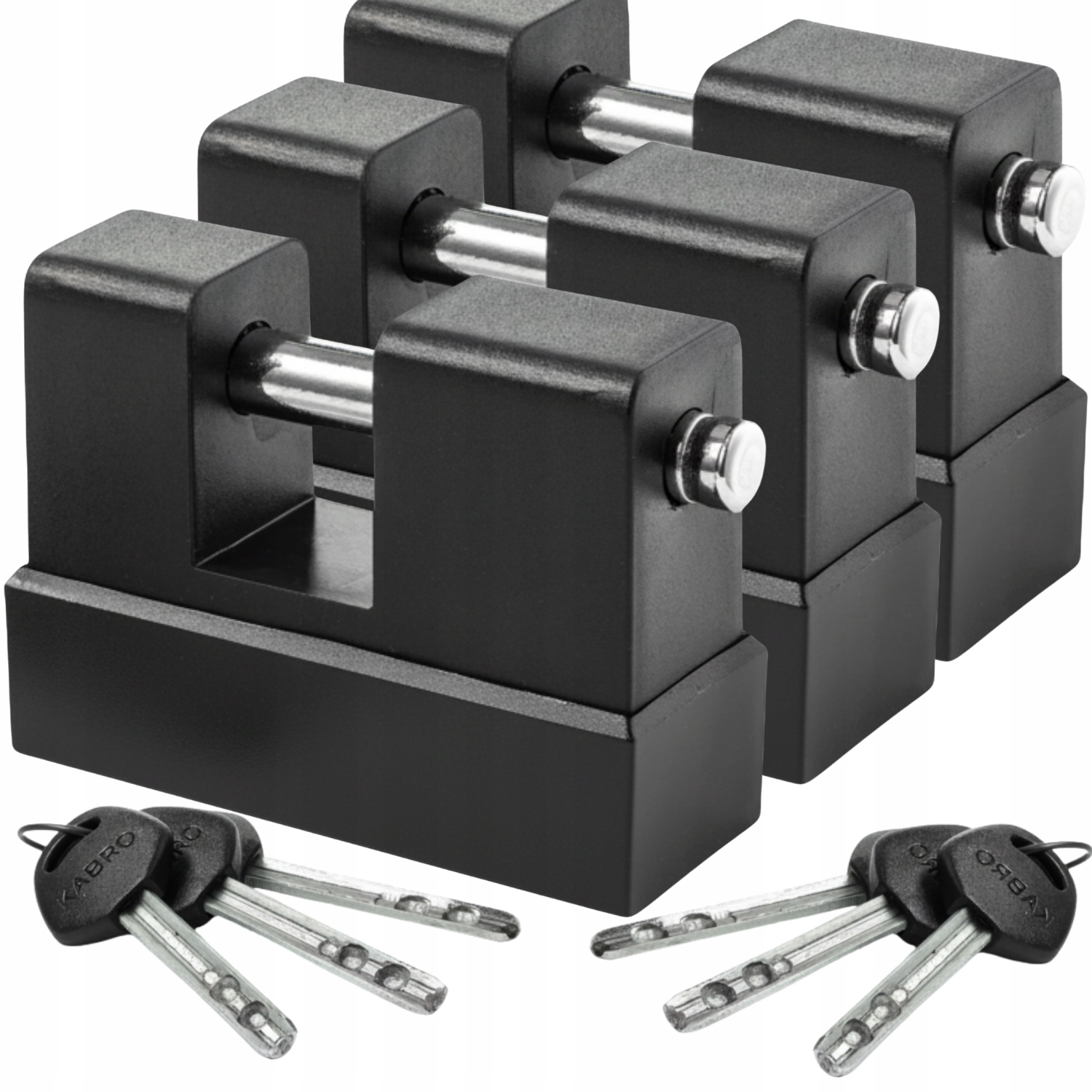 Kabro třída 5 3x Zámek na jeden klíč, bezpečnostní zámek proti vloupání