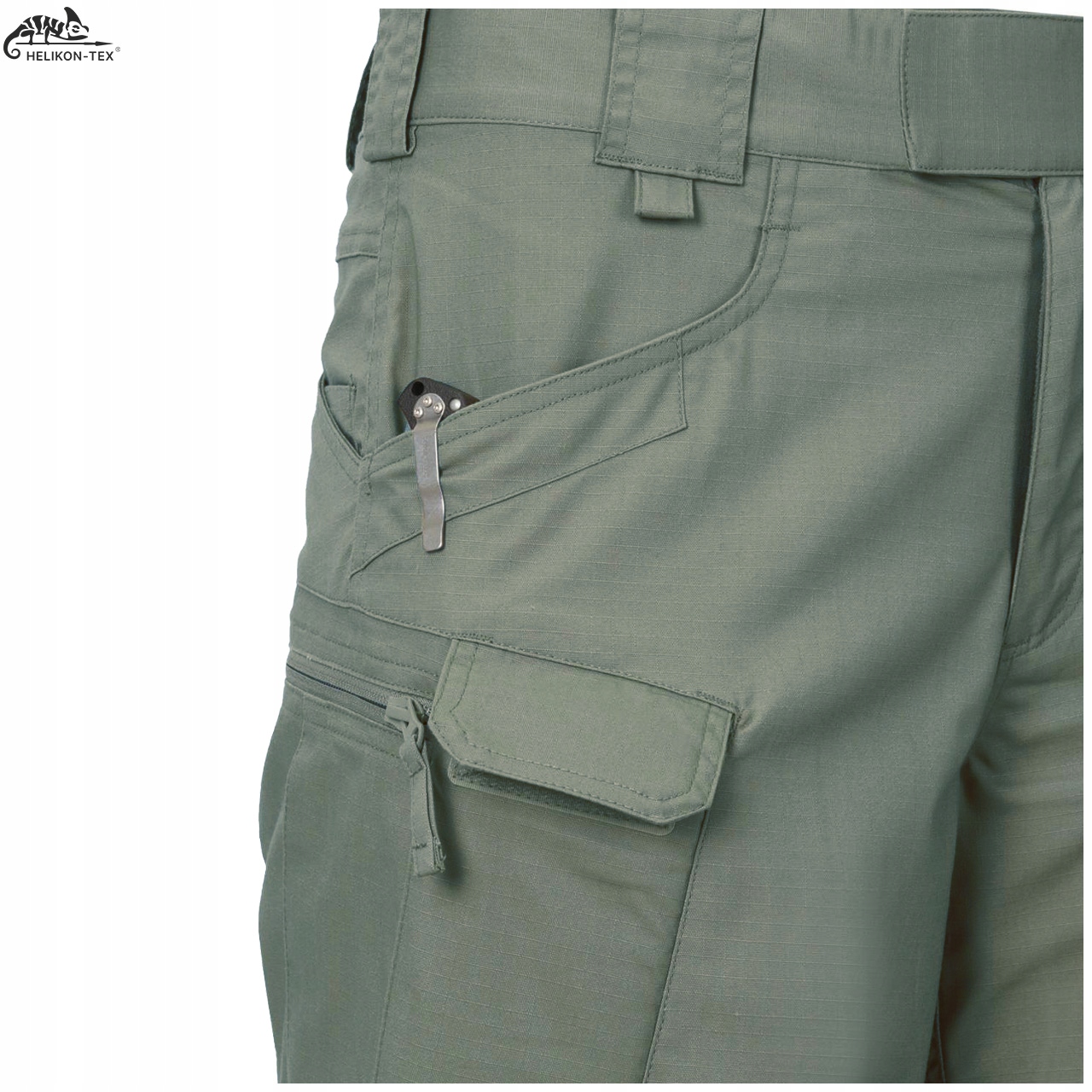 SPODENKI KRÓTKIE MESKIE BÓJOWKI HELIKON UTS 11 WOJSKOWE Olive Drab 3XL Płeć mężczyzna