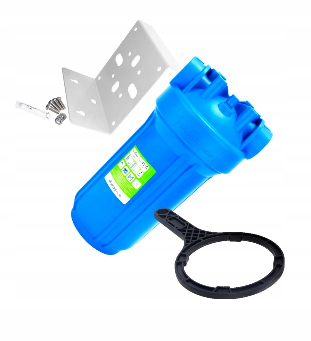 Potrubný filter typ Bb 10" x 1" séria Dp, modrý