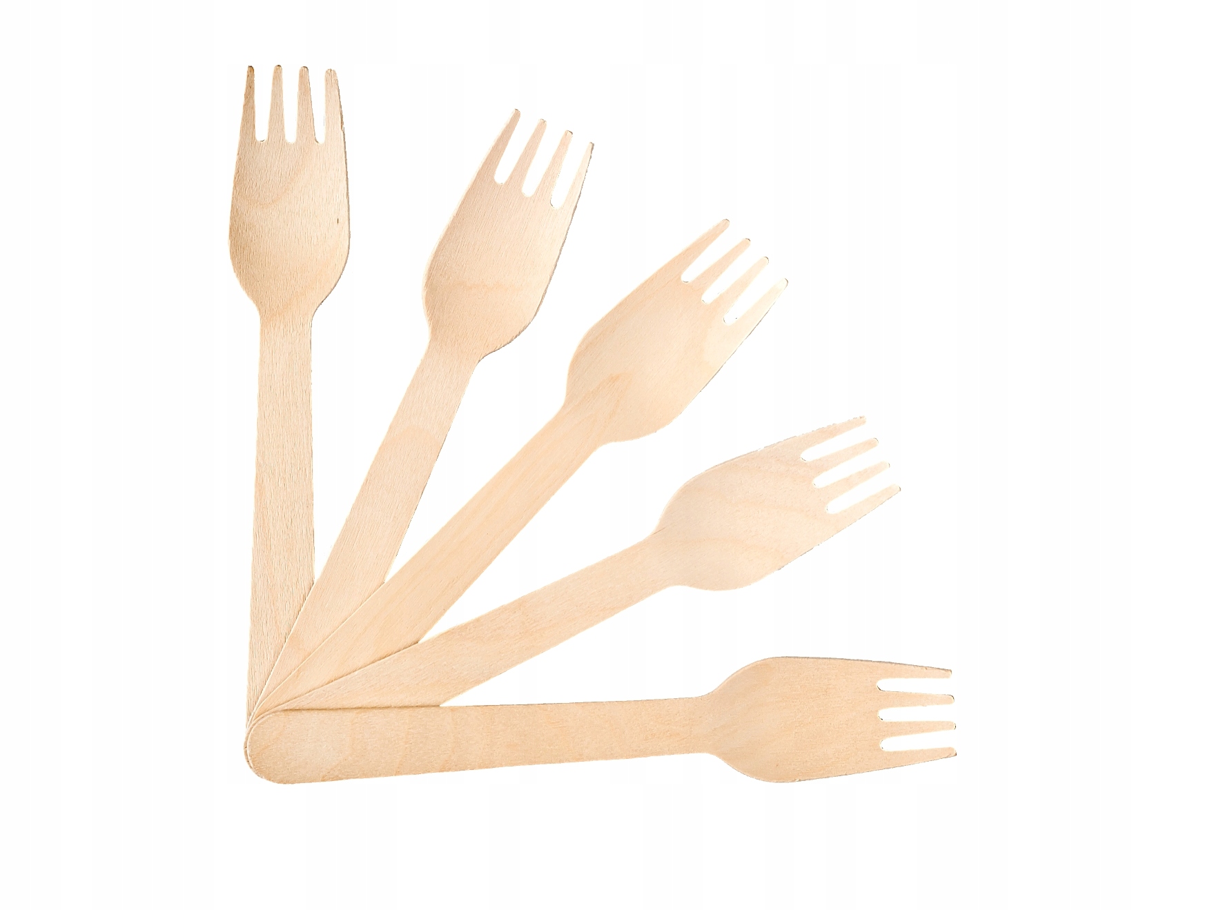

Widelec drewniany ekologiczny sztućce 16cm 100szt