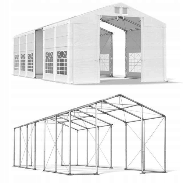 Namiot Wystawowy 4x20m [4m] Całoroczny Das 620 Wp