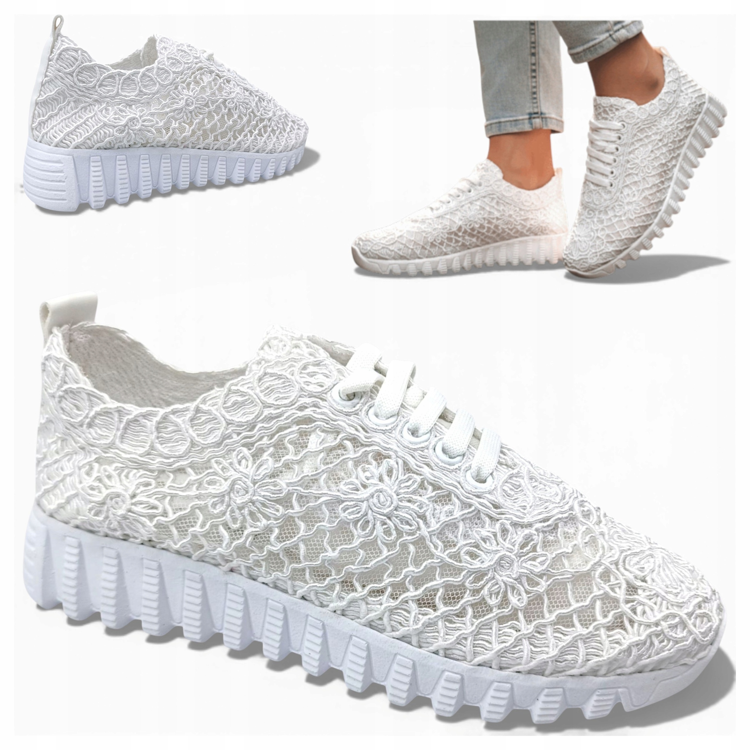 40 T.Sokolski Dámské tenisky Krajkové šněrovací boty Sportovní lehké boty