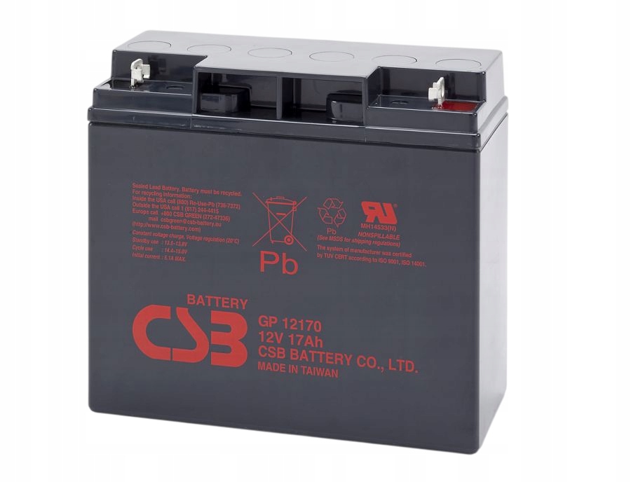 akumulator żelowy Agm Csb GP12170B1 12V 17Ah