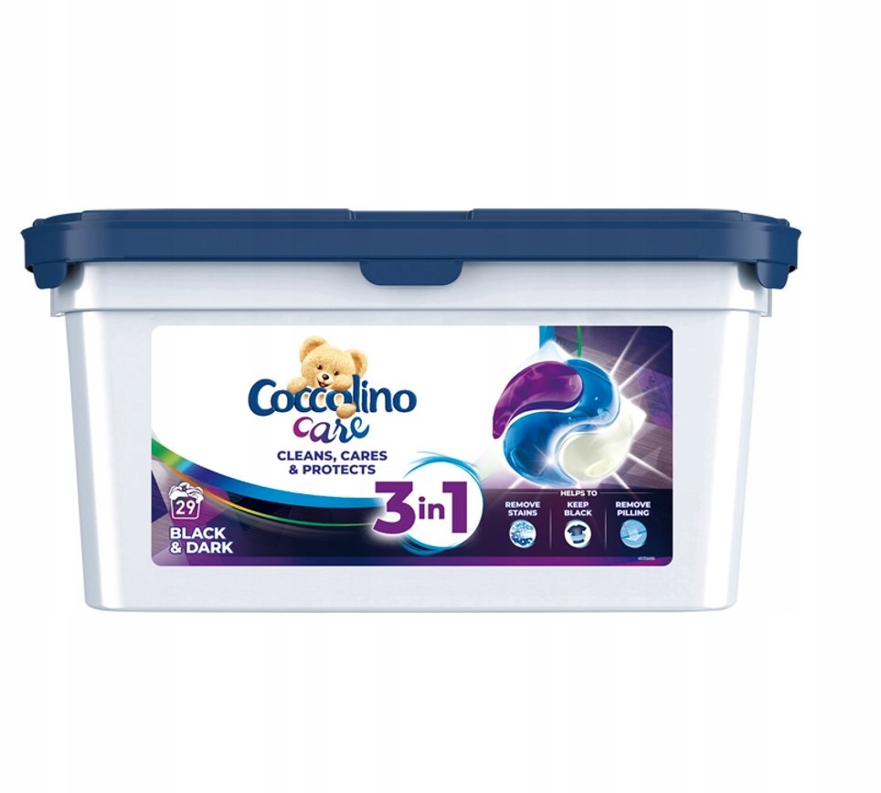 

Coccolino Care Kapsułki do prania 29szt black dark