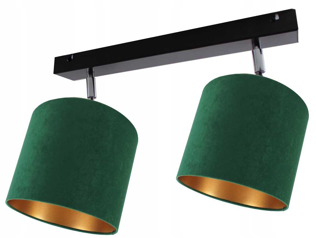 

Lampa Wisząca Sufitowa Żyrandol Abażur Welur Led