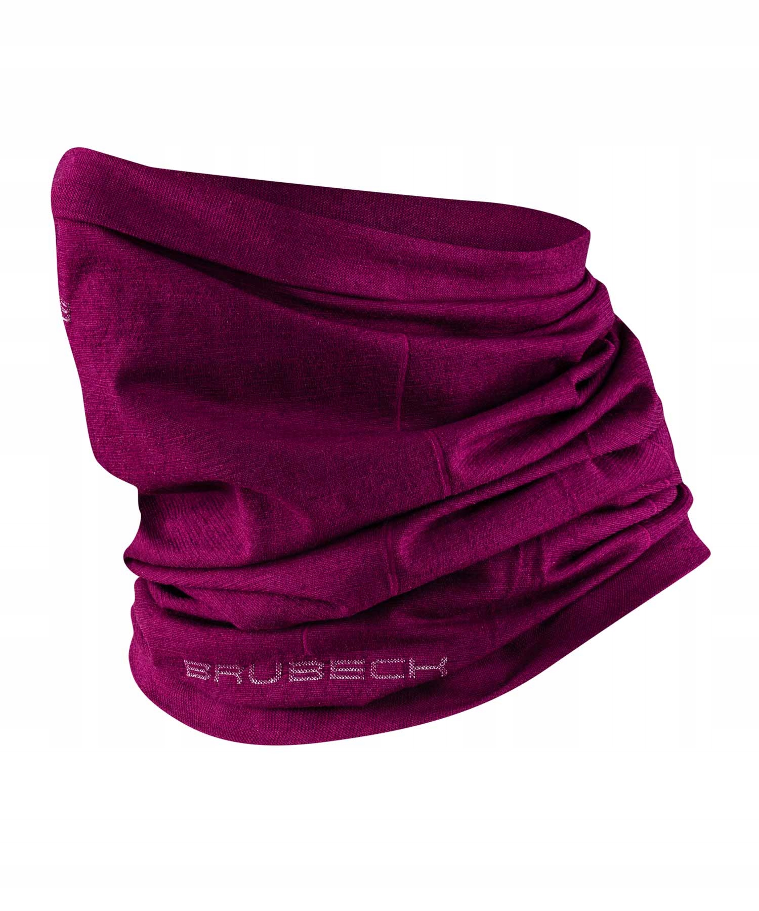 Brubeck Komin Merino Unisex Śliwkowy L/XL Sporty Zimowe