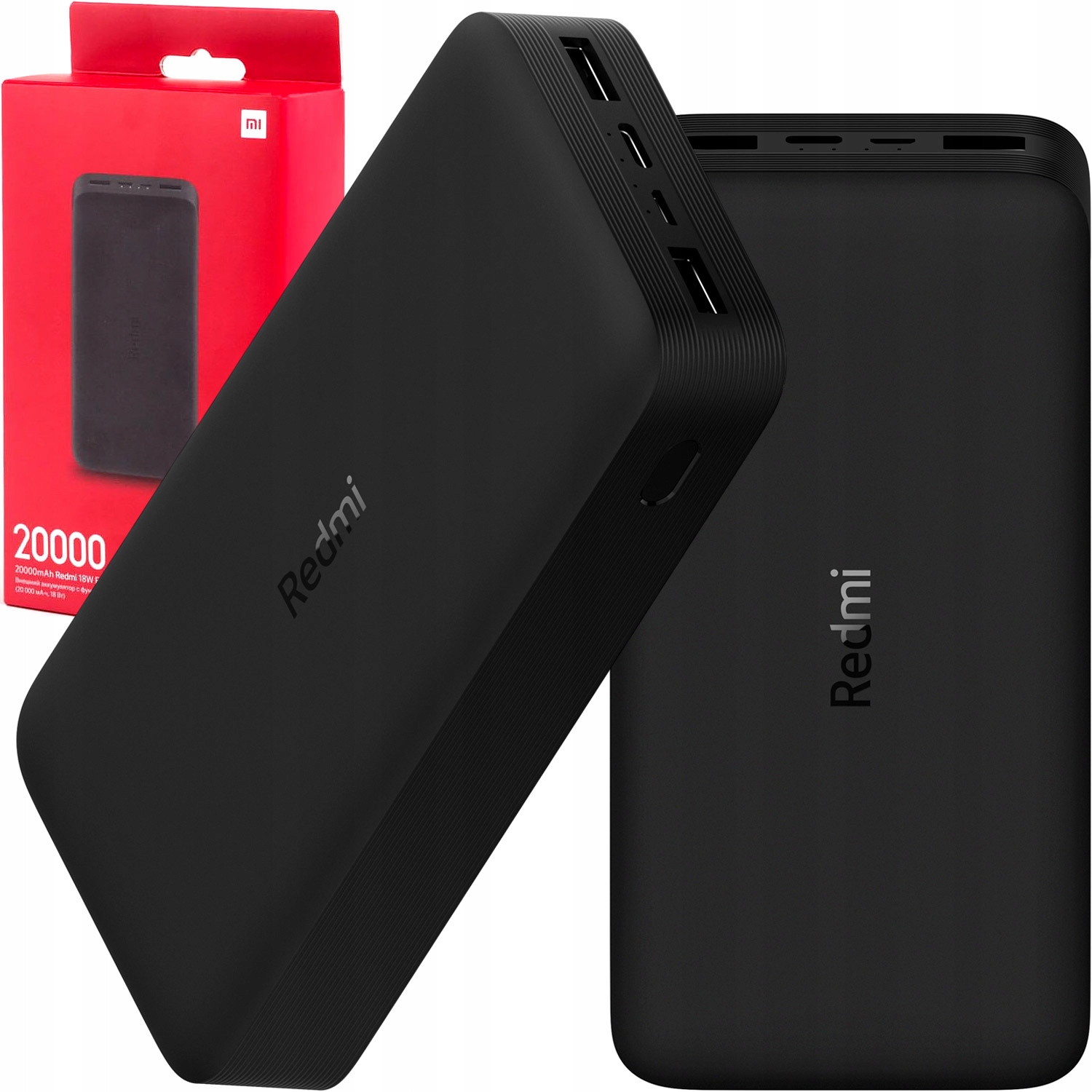 

Szybki Powerbank power bank Xiaomi 20000mAh 18W