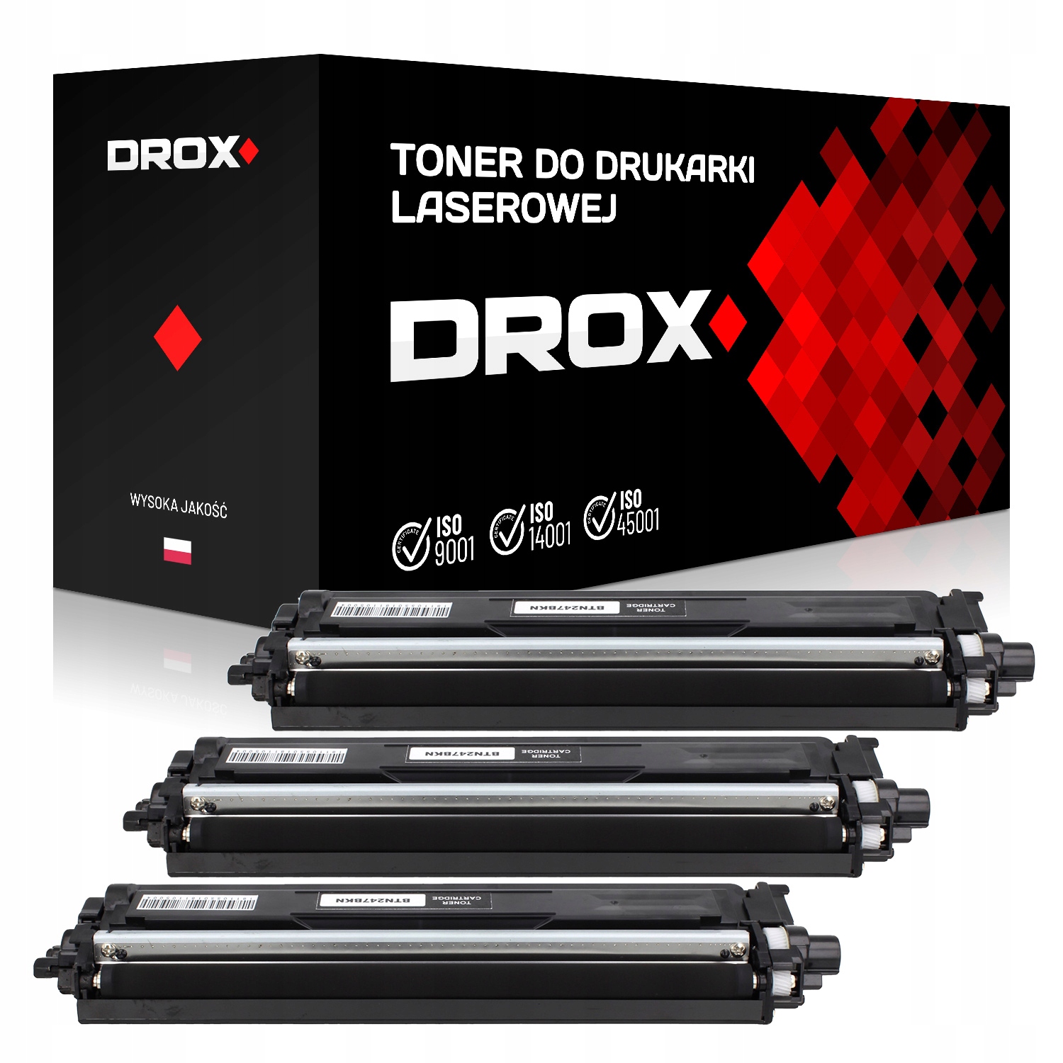 

3 x toner 243BK 247BK do MFC-L3770CDW DCP-L3550CDW