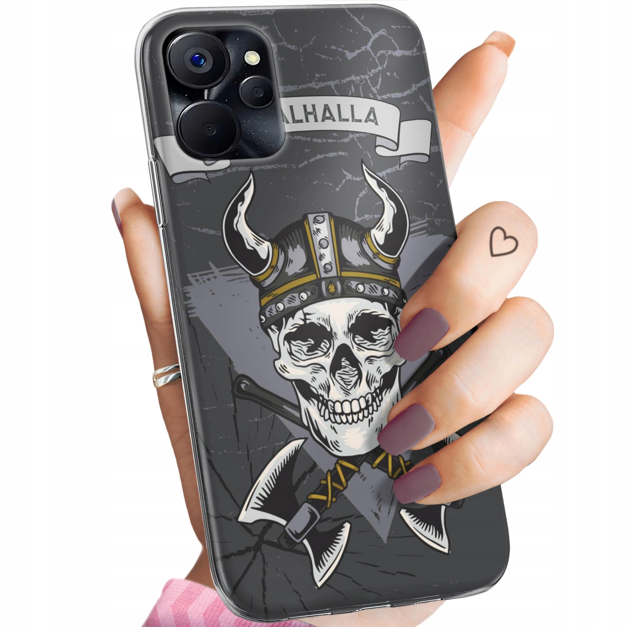 Etui Do Realme 9I Oppo A96 4G Wikingowie Viking Runy Odyn Obudowa