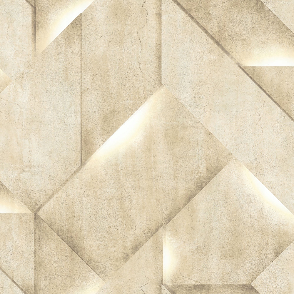 

Tapeta Bryły Beton Efekt 3D Winylowa Na Flizelinie