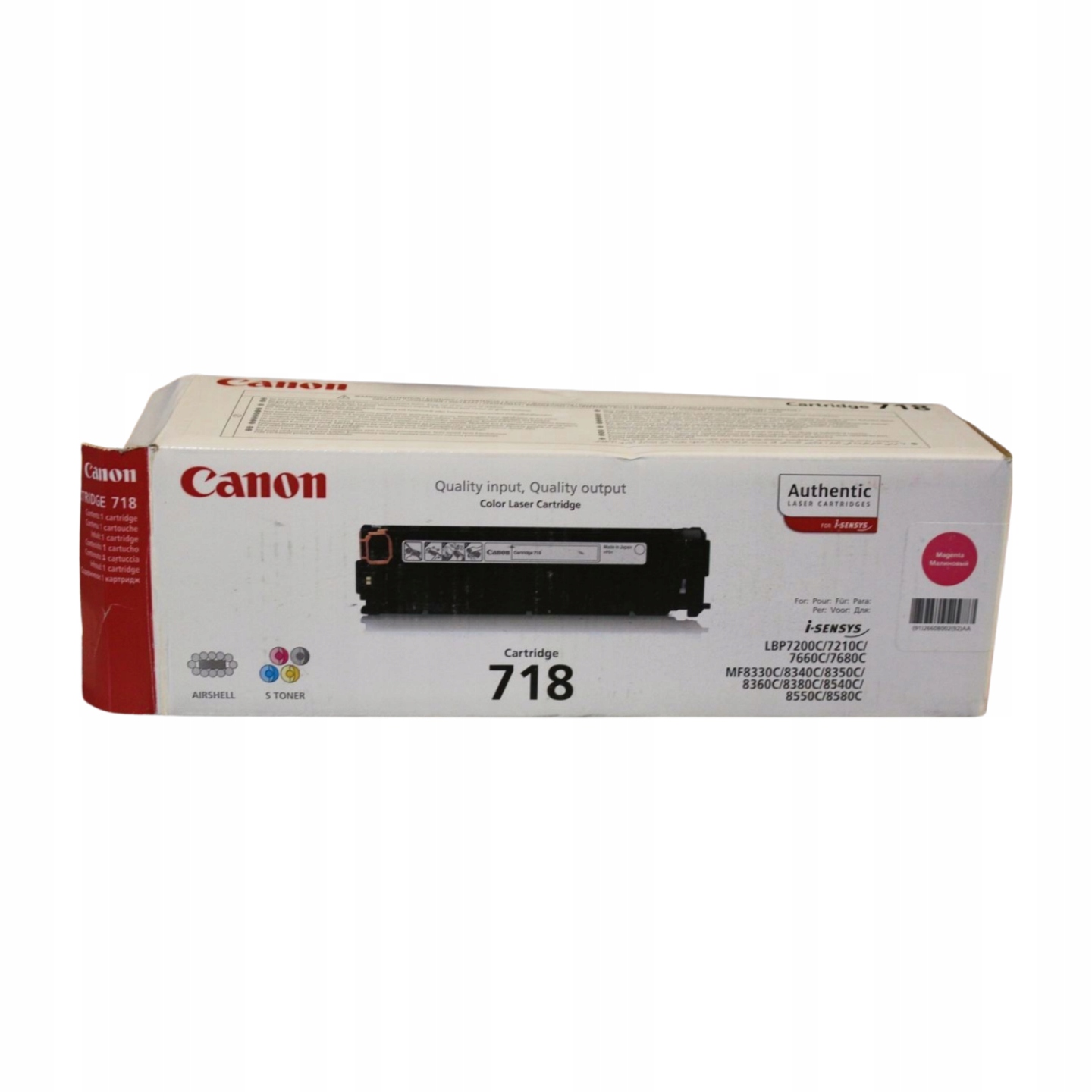 Canon 718 CRG-718M toner magenta originál