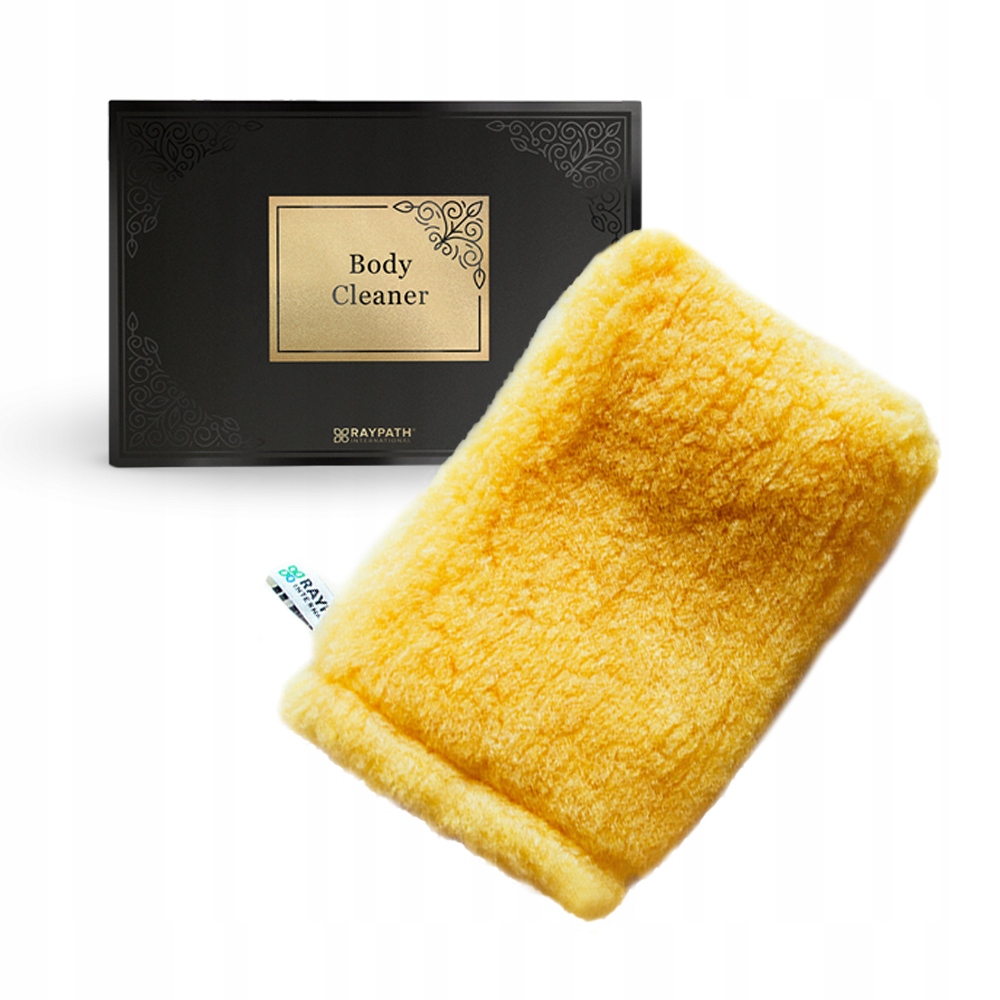 Body cleaner čistící rukavice pro peeling celého těla pokožky Raypath