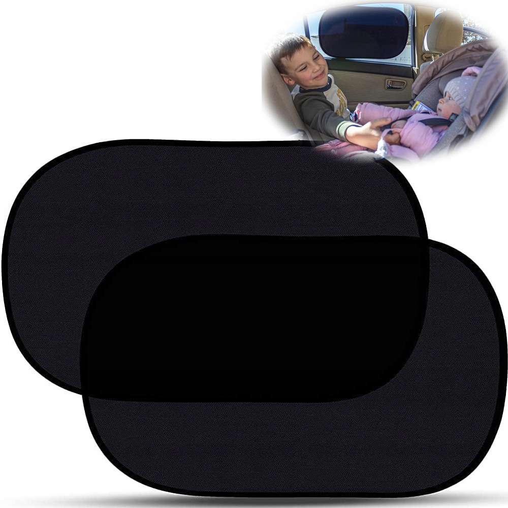 2 SZT. OSŁONA PRZECIWSŁONECZNA SAMOCHODOWA Z OCHRONĄ UV SAMOPRZYLEPNA