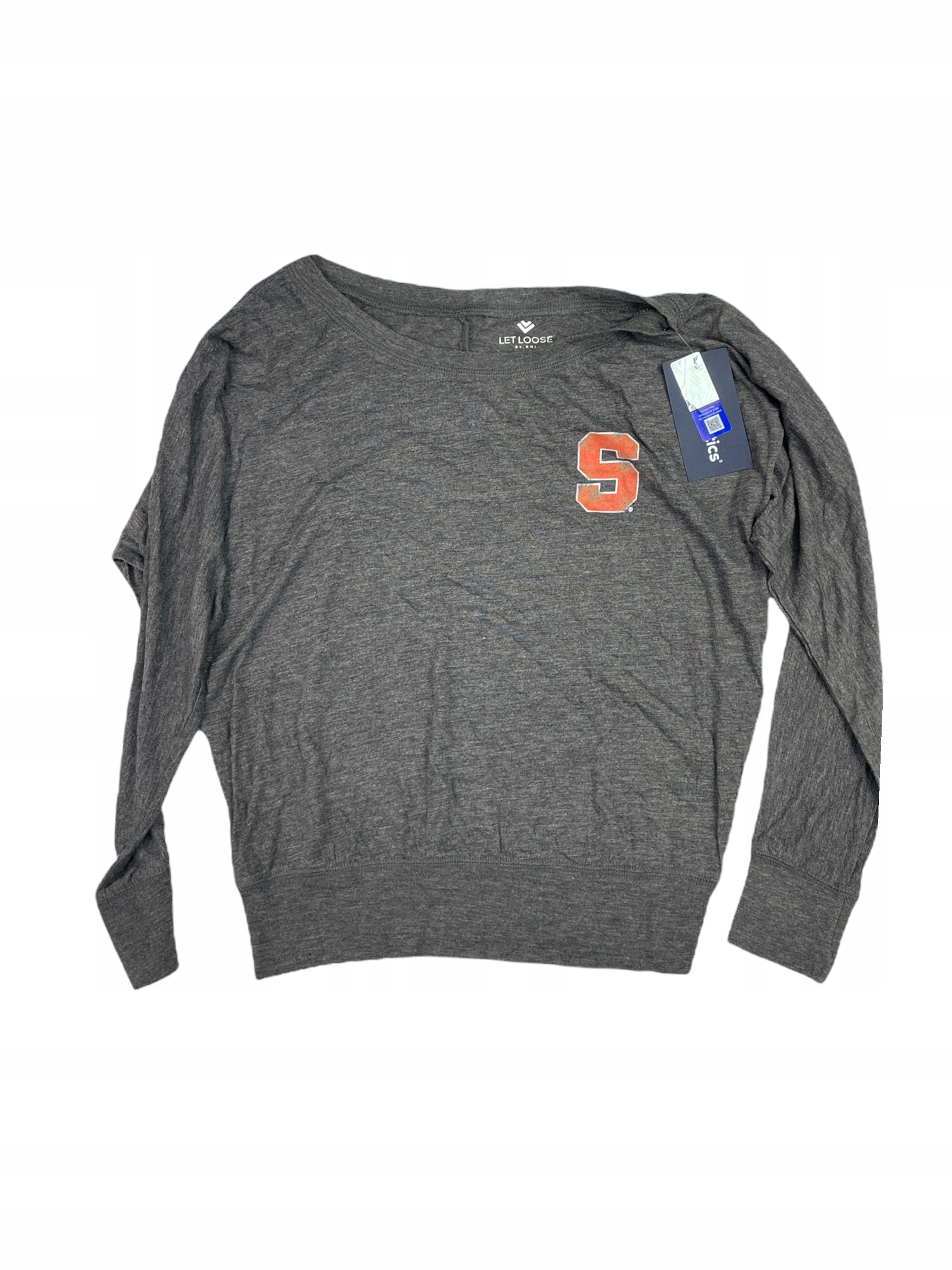 Szara bluzka damska Syracuse Orange Ncaa M