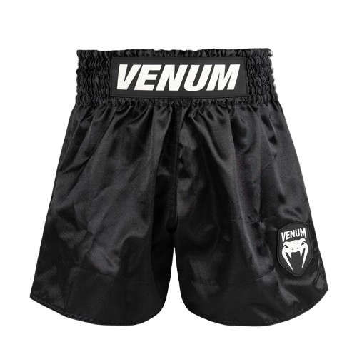 Venum Kraťasy Muay Thai Shorts Classic Evo Black/White L