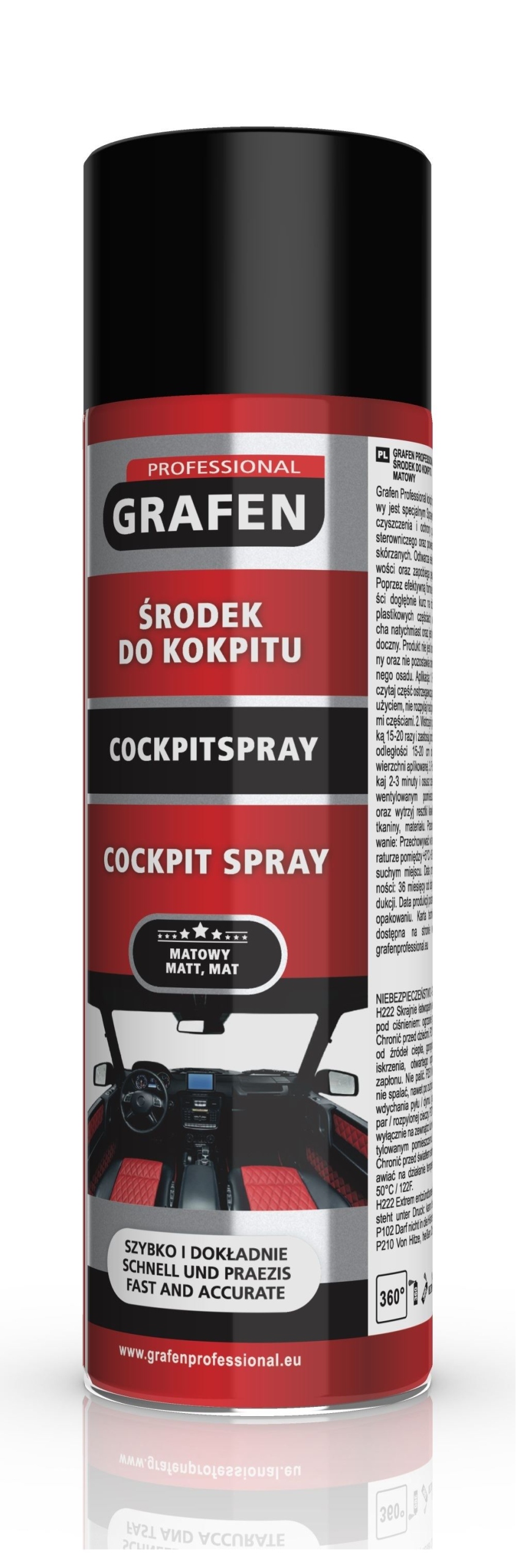 

Srodek Do Kokpitu Matowy 500ML