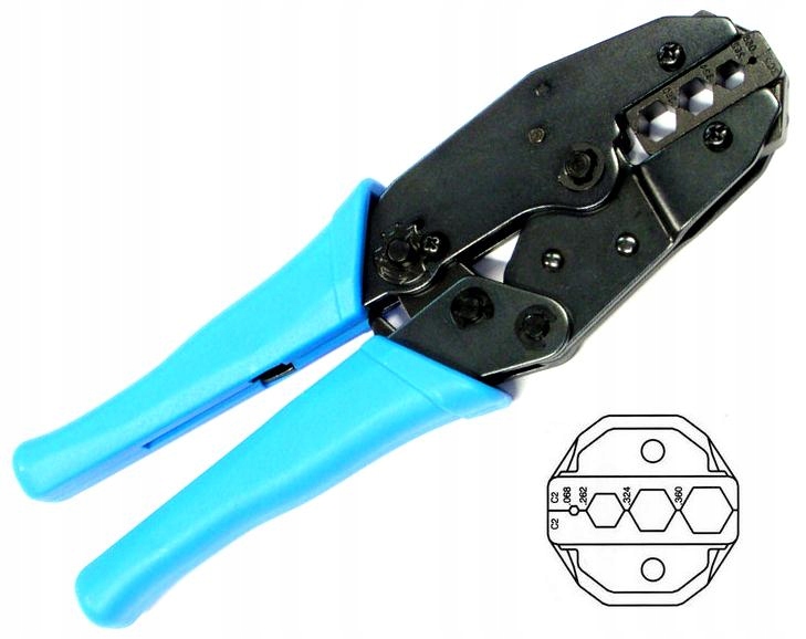 Zaciskarka Bnc Tnc Uhf Sma Fme N F Rca RG59 RG6