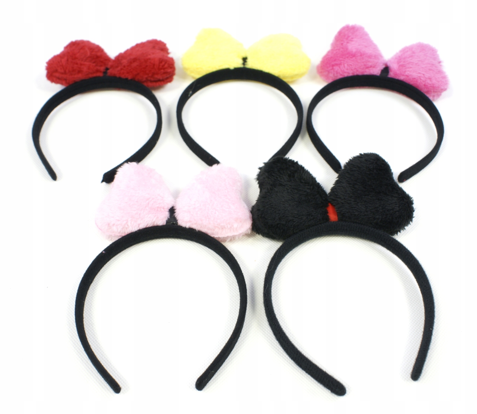 OPASKA DO WŁOSÓW KOKARDKA myszka RÓŻNE KOLORY Marka bez marki