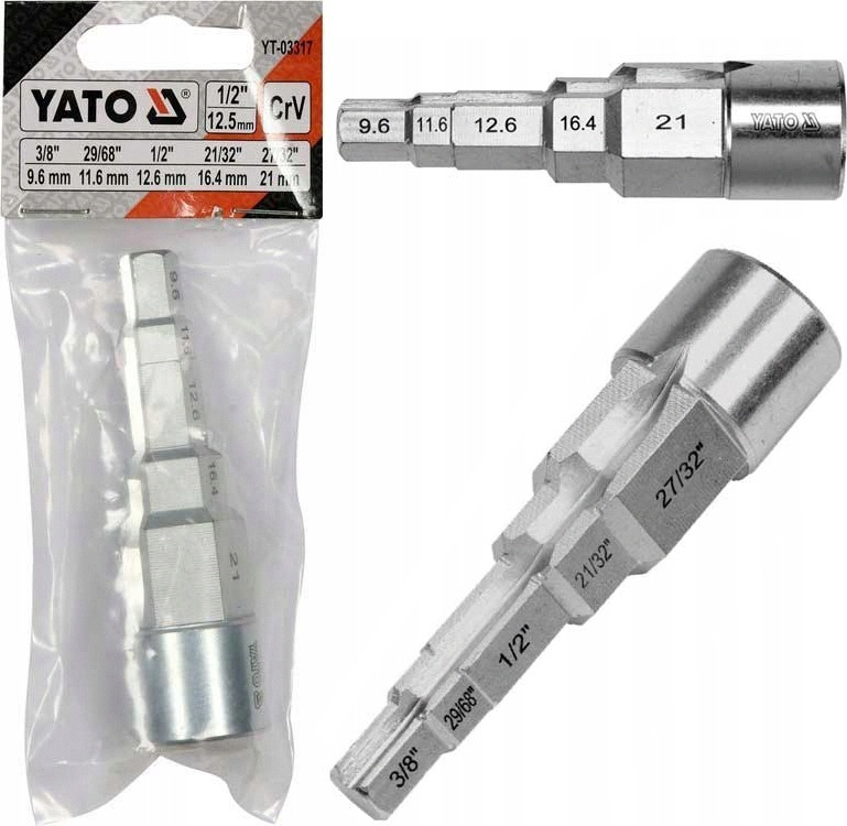 Yato Klucz Sztorcowy Stopniowy Do Śrubunków 1/2''