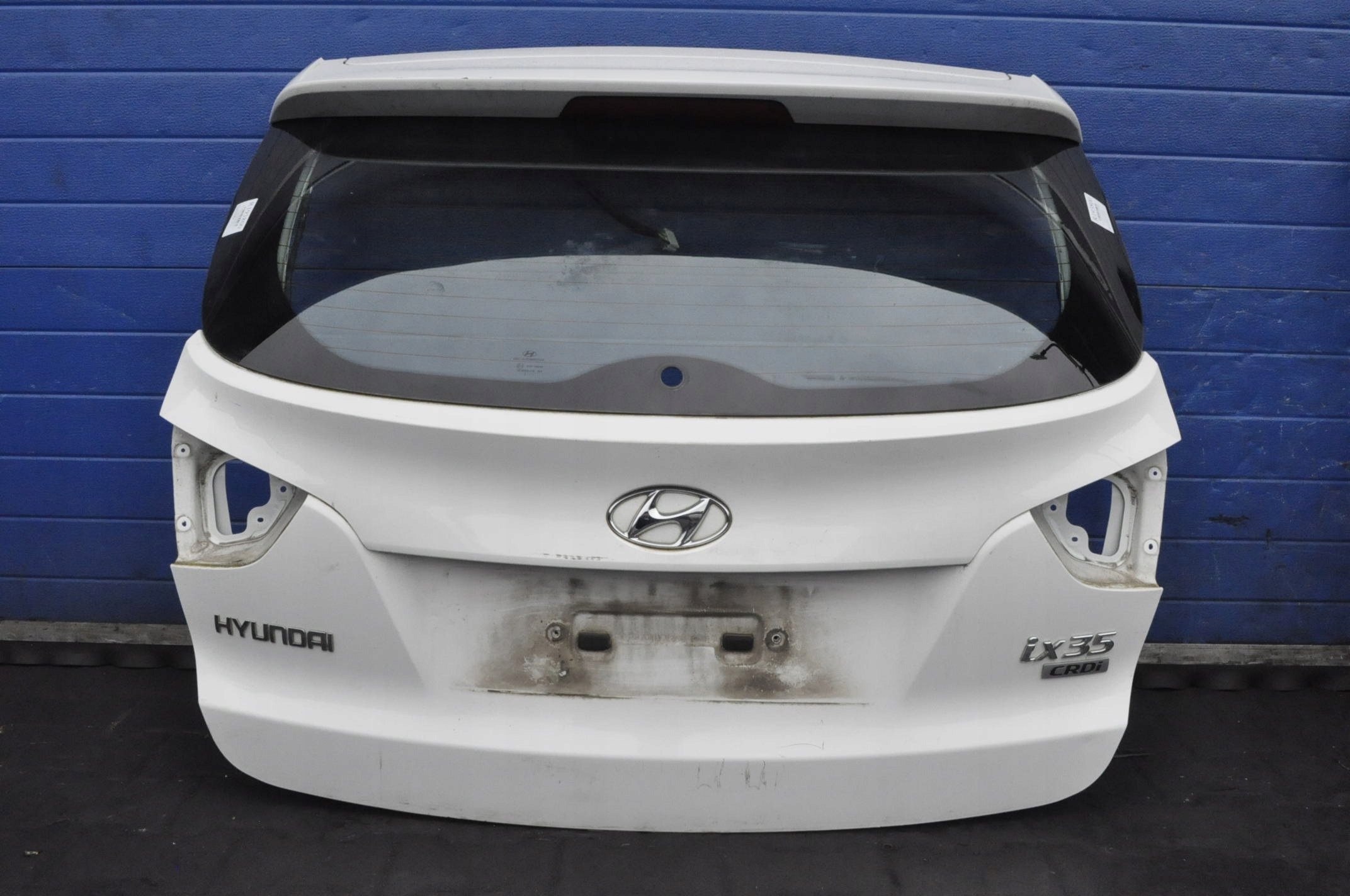 HYUNDAI Ix35 КРЫШКА БАГАЖНИКА ЗАД. ЗАДНЯЯ