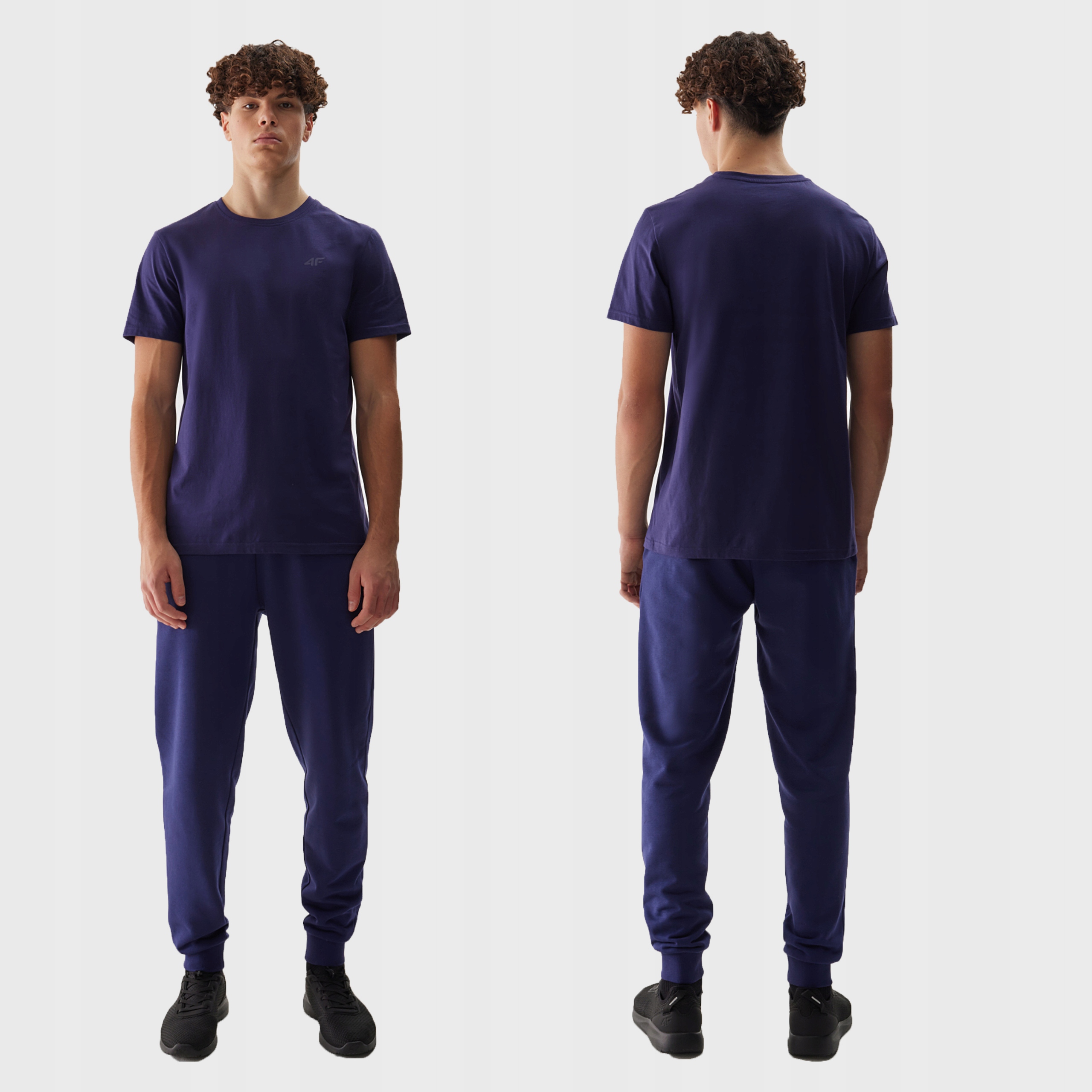 4F SPODNIE DRESOWE MĘSKIE JOGGERY DRESY SPORTOWE SS24 Rozmiar L