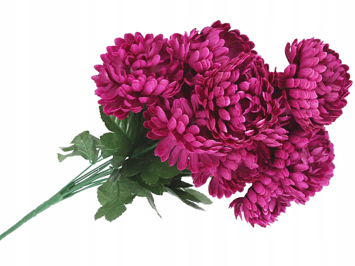 CHRYZANTEMA CHRYZANTEMY DUŻY BUKIET SZTUCZNE KWIATY LIŚCIE GAŁĄZKI XXL Marka Dekorstar