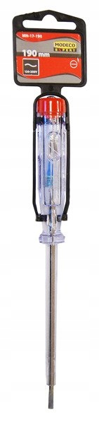 

Próbnik napięcia 120 250 V 190mm