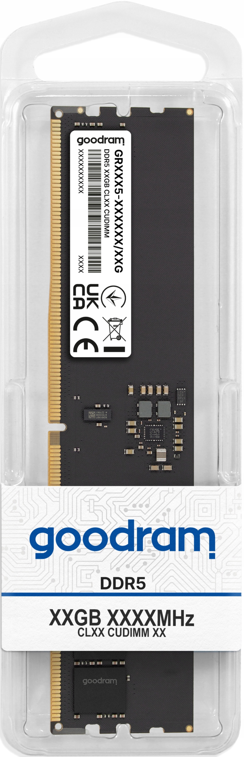 Pamięć Ram DDR5 Goodram 16GB 6400MHz CL52 Sr Cudimm