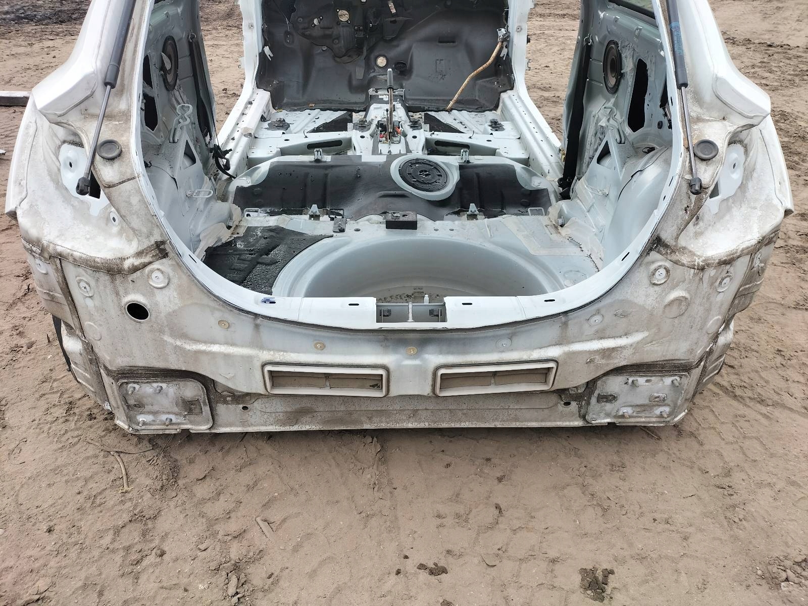 sump boot rear panel OPEL ASTRA H LIFT Z474