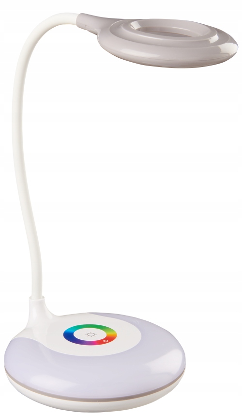 

Lampka Led Biurkowa Nocna Szkolna Elastyczna Szara