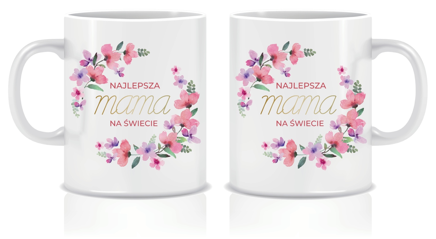 

Kubek Mamy prezent Dzień Mamy 330 ml + kartonik