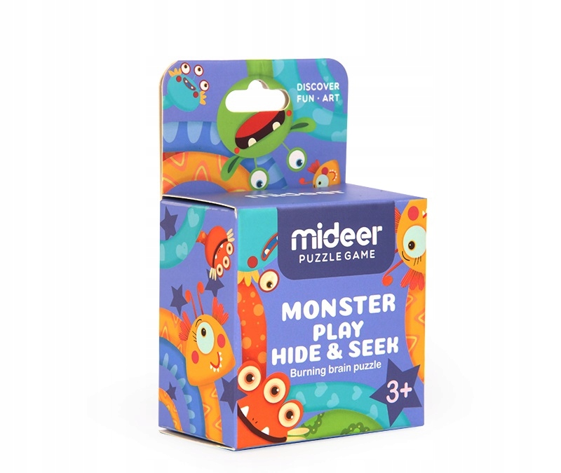 Mideer puzzle układanka logiczna MONSTER 3+