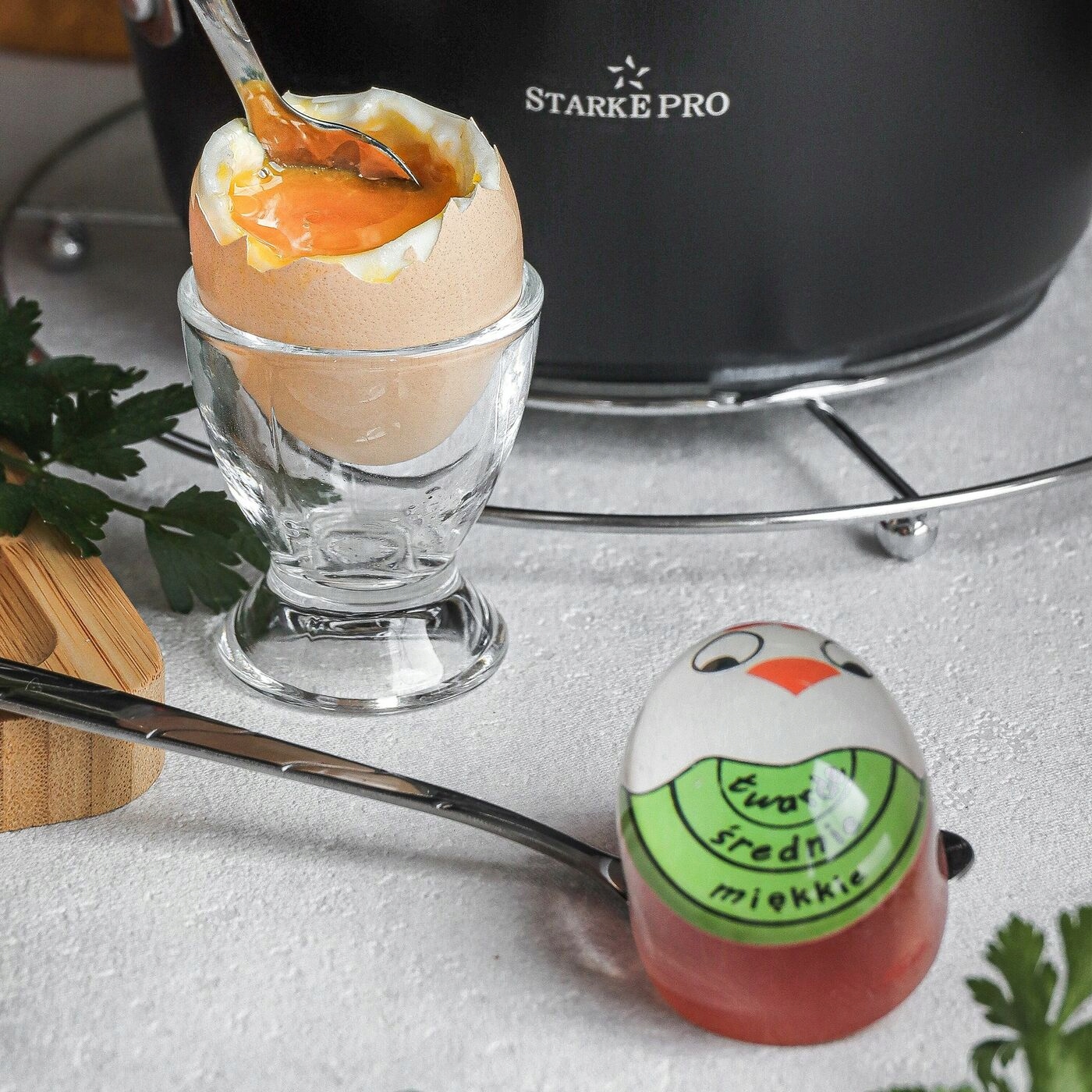 Minutnik do gotowania jaj JAJEK na miękko twardo timer CZASOMIERZ jajko Kod producenta timer do jajek