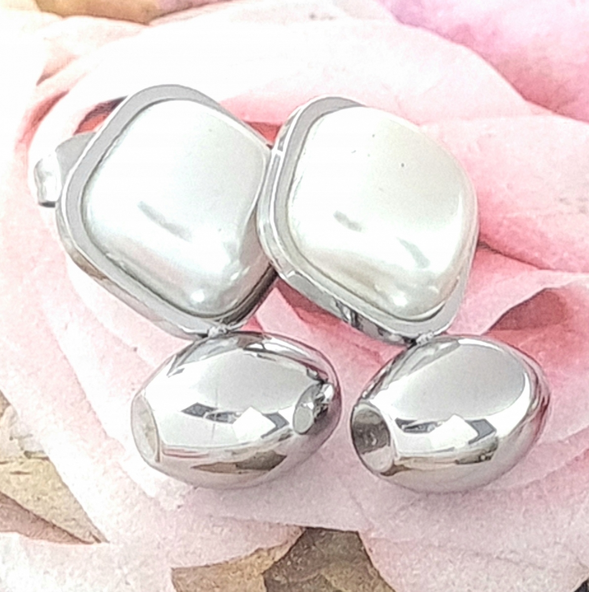 4851 Kolczyki srebrne stal chirurgiczna wtyczki celebrytki Marka Xuping