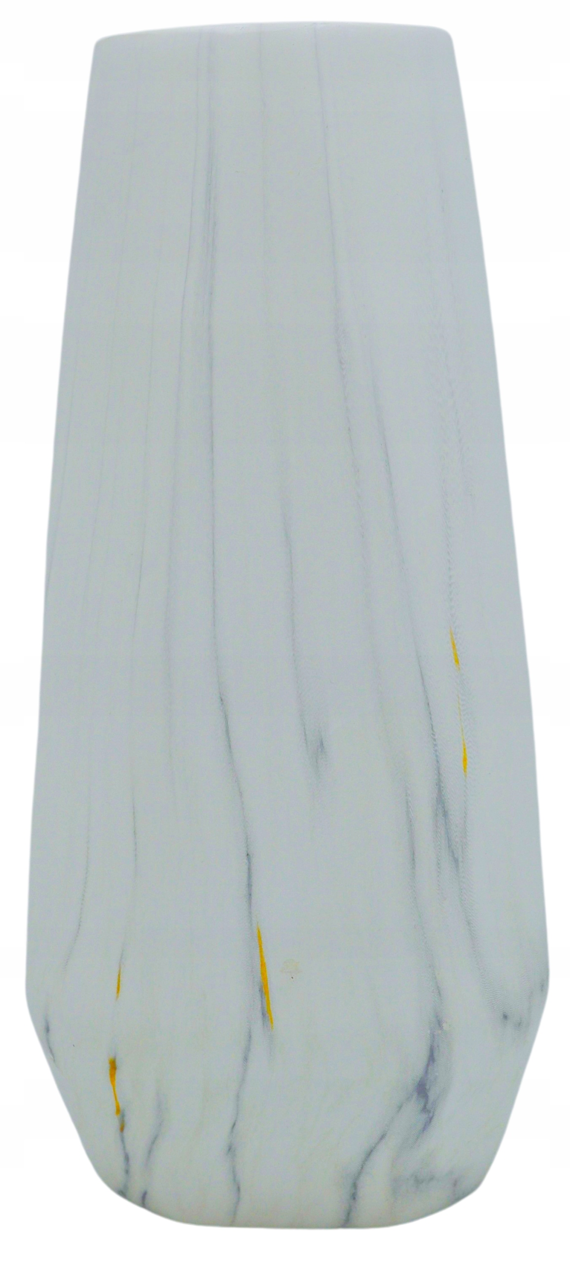 

Ceramiczny Wazon imitacja Granitu biały 29 cm