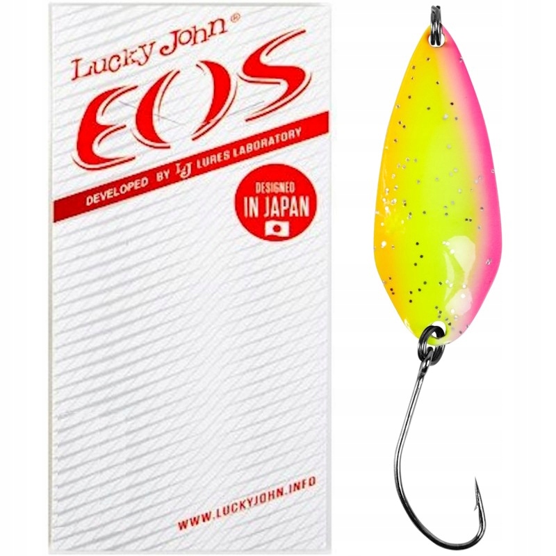 Błystka Wahadłowa Przynęta Na Pstrąga Lucky John Eos 3.5g 33mm Kolor 018
