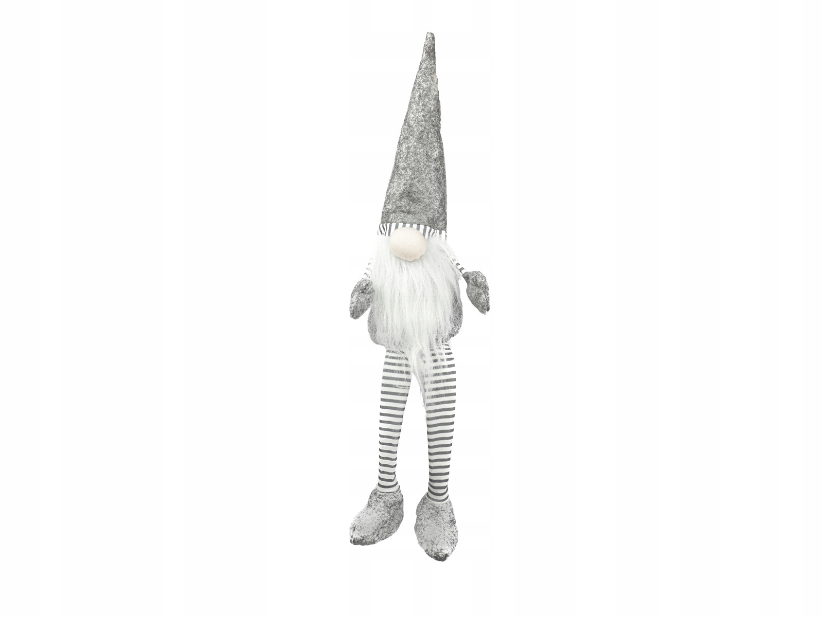 Skrzat świąteczny materiałowy szary 65 cm TG56739 — 4