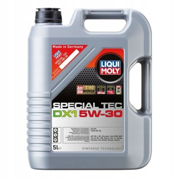 Liqui Moly Olej 5V30 5L Special Tec DX1 Dex 1 GEN2 Sn+/rc WSS-M2C