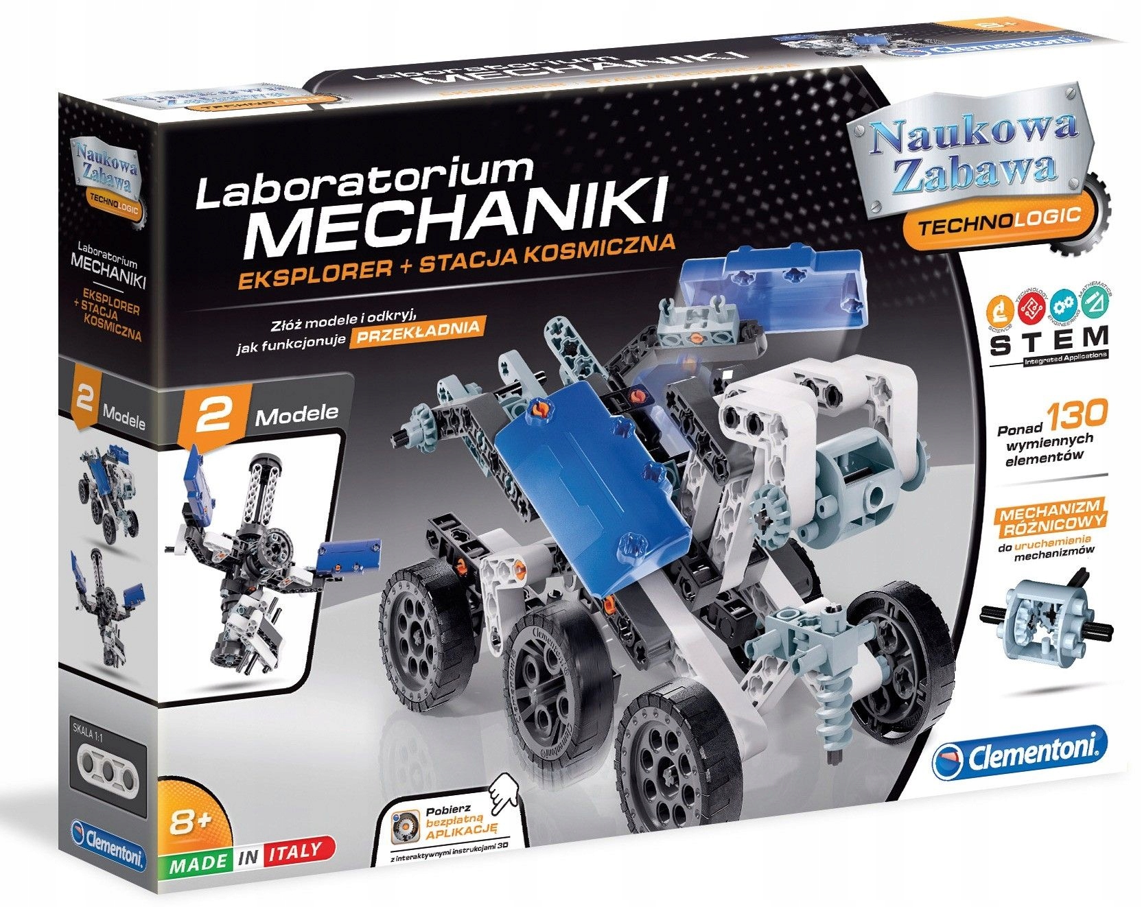 

Clementoni laboratorium pojazdy kosmiczne 50519
