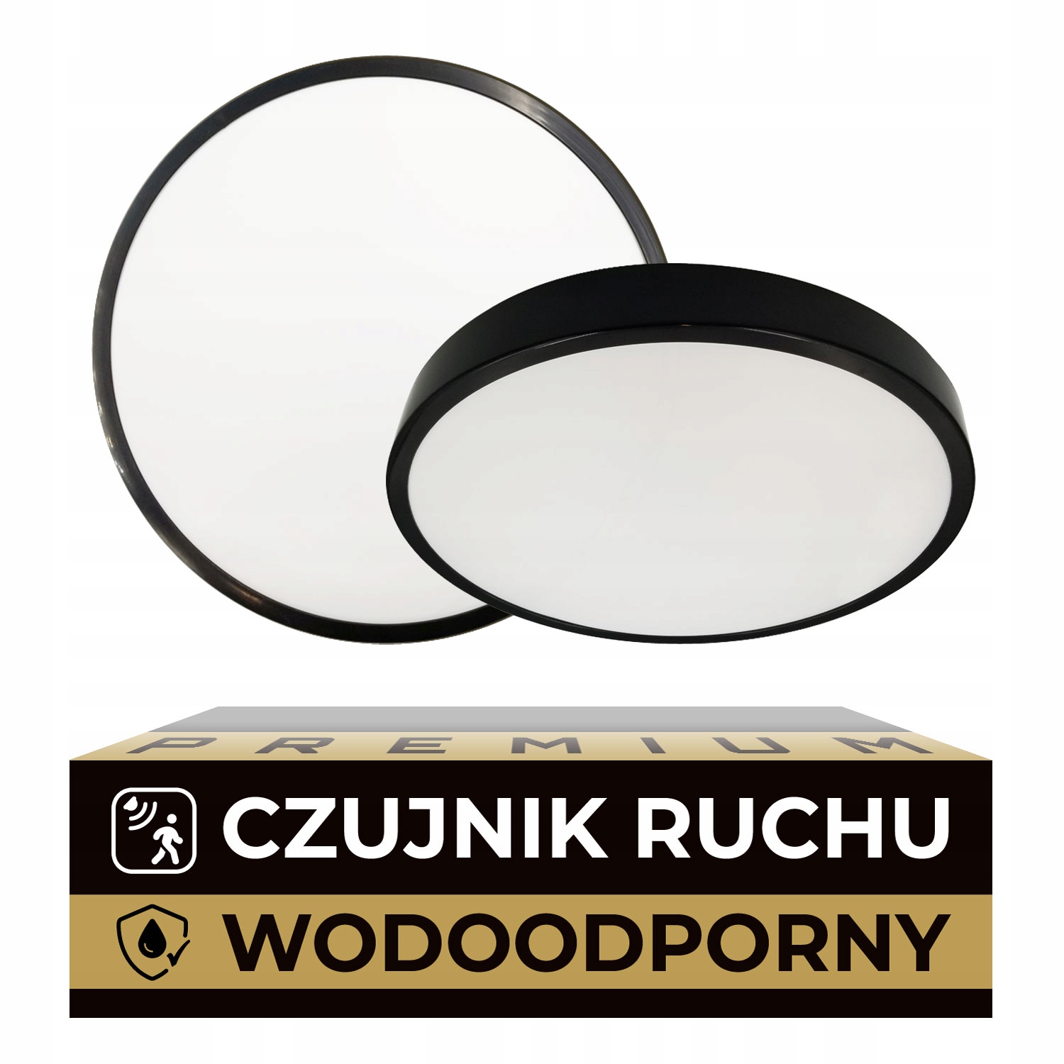 

Lampa Sufitowa z Czujnikiem Ruchu Plafon Led IP44
