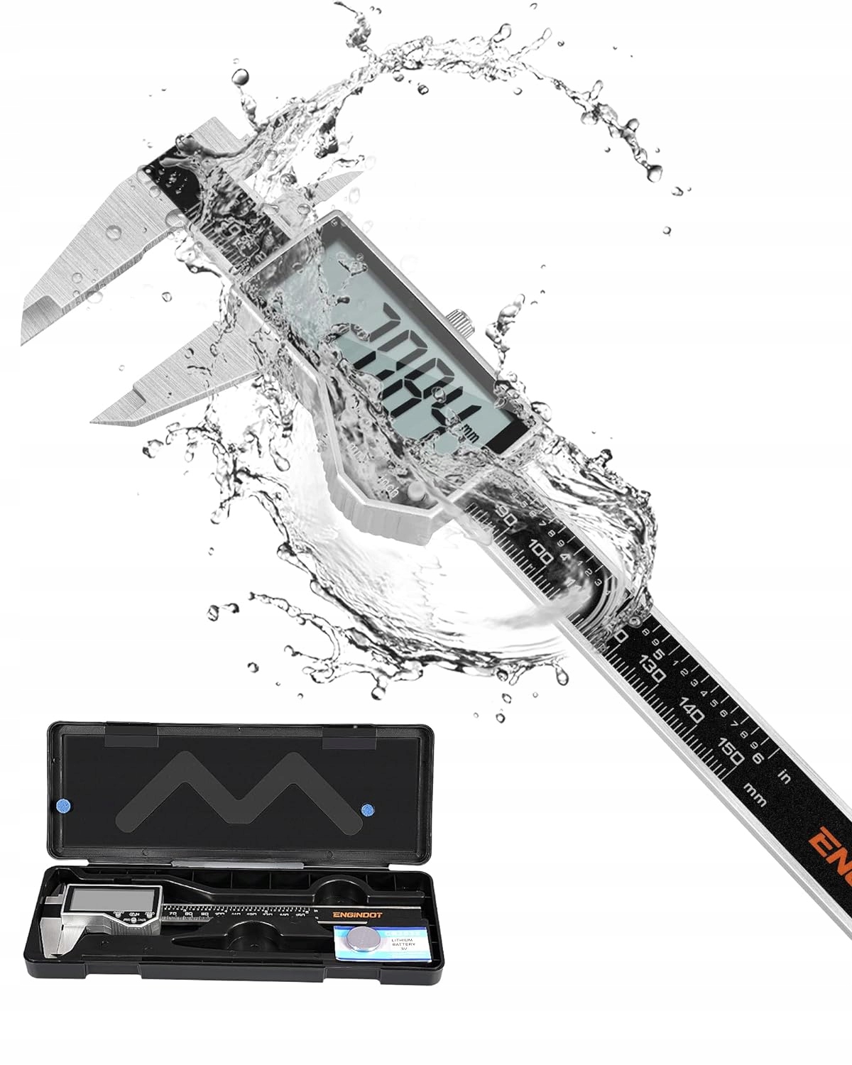 SUWMIARKA CYFROWA ELEKTRONICZNA LCD 150MM ENGINDOT