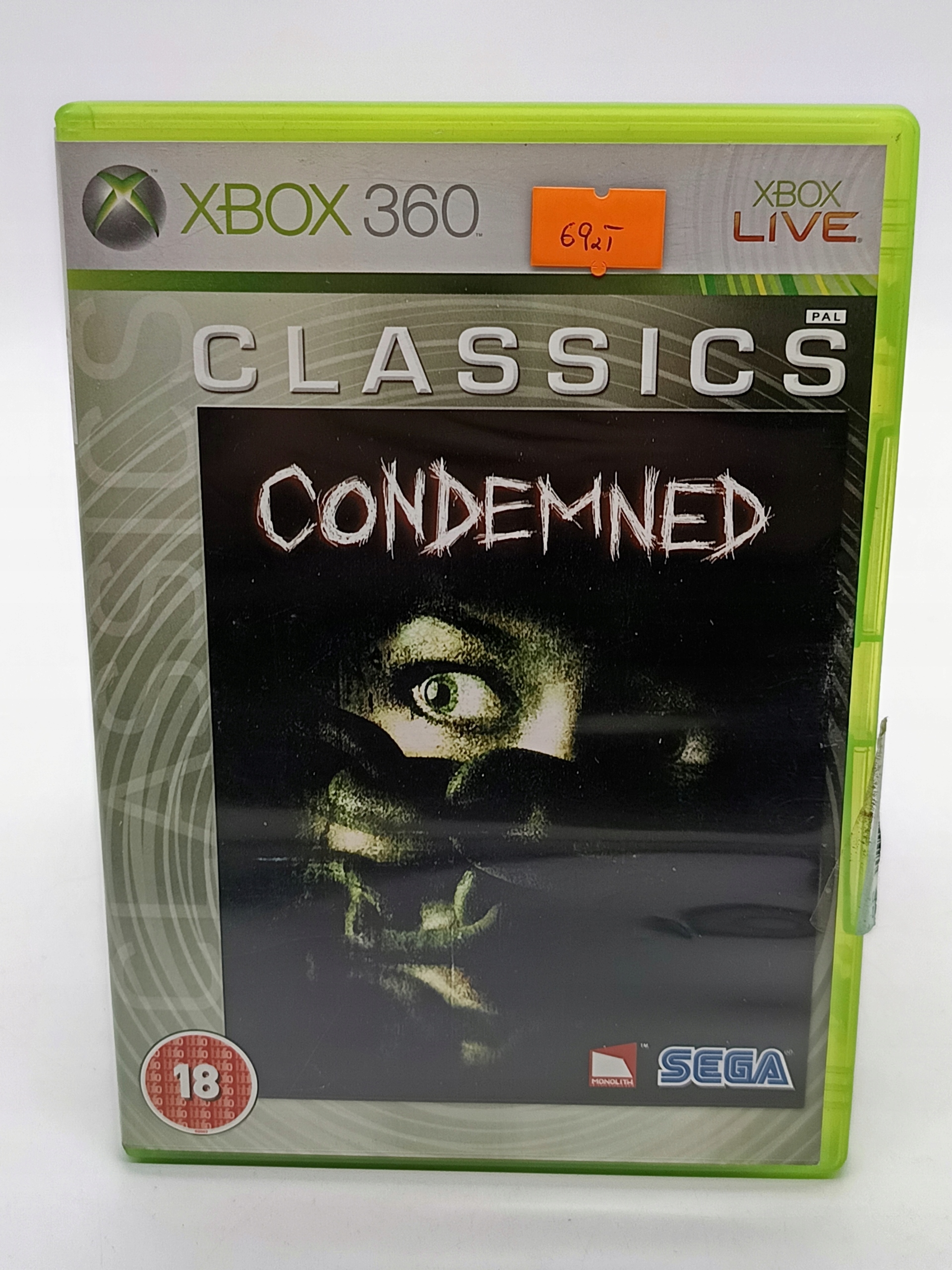 Condemned Xbox 360 pudełkowa