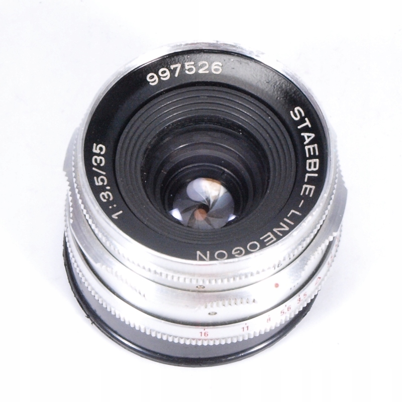 Staeble-Lineogon 35mm f/3.5 Paxette M39 Marka inna