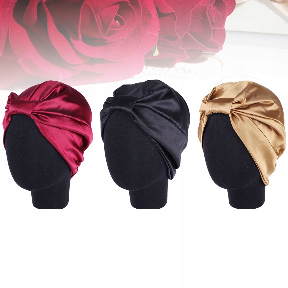 TURBANY Z SATYNOWEJ PODSZEWKI KOBIETA JEDWABNA CZAPKA BONNET KOBIETA Kod producenta VTTD467
