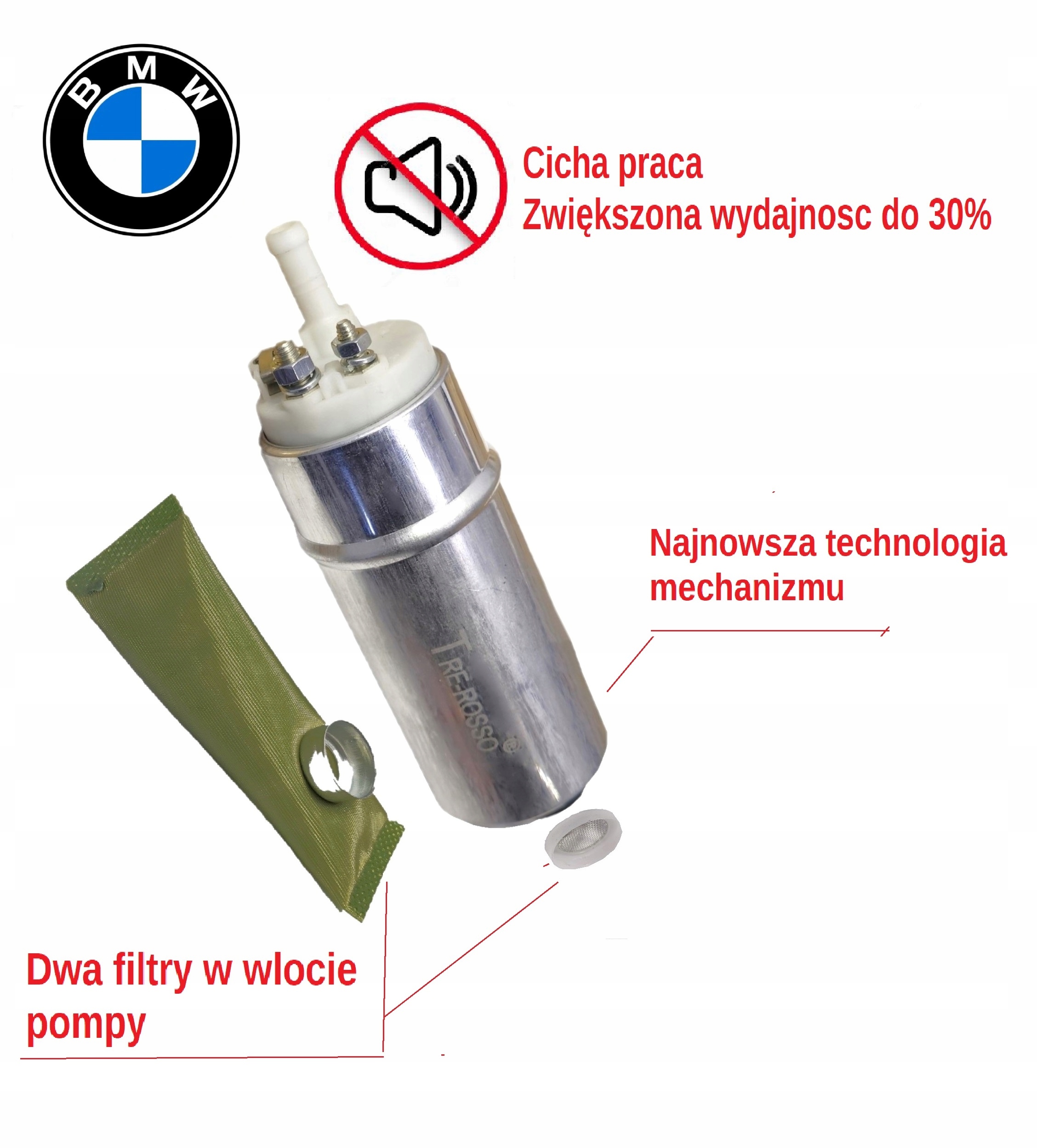 Bmw K1100 K 1100 Lt Rs 92-97 Palivové Čerpadlo Benzínový Filtr