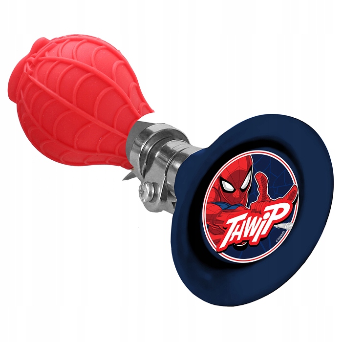 GŁOŚNA Trąbka Rowerowa Do Roweru Hulajnogi SPIDERMAN SPIDER-MAN