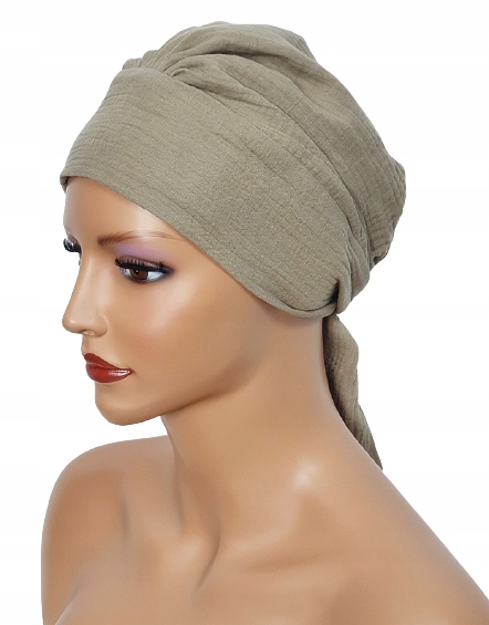 

Turban Tess m-1 muślin po chemioterapii Eva Design